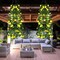 2-Pack Artificial Morning Glory Vine Garlands, 15 ft Hanging Silk Plant Strands, Realistic Fake Greenery for Indoor/Outdoor Home, Garden, Wedding & Event Decoration